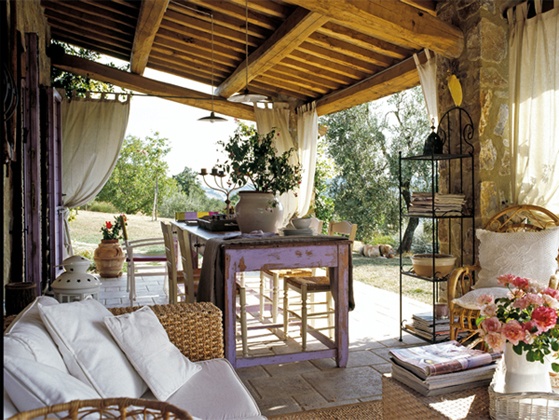 Дача в стиле прованс