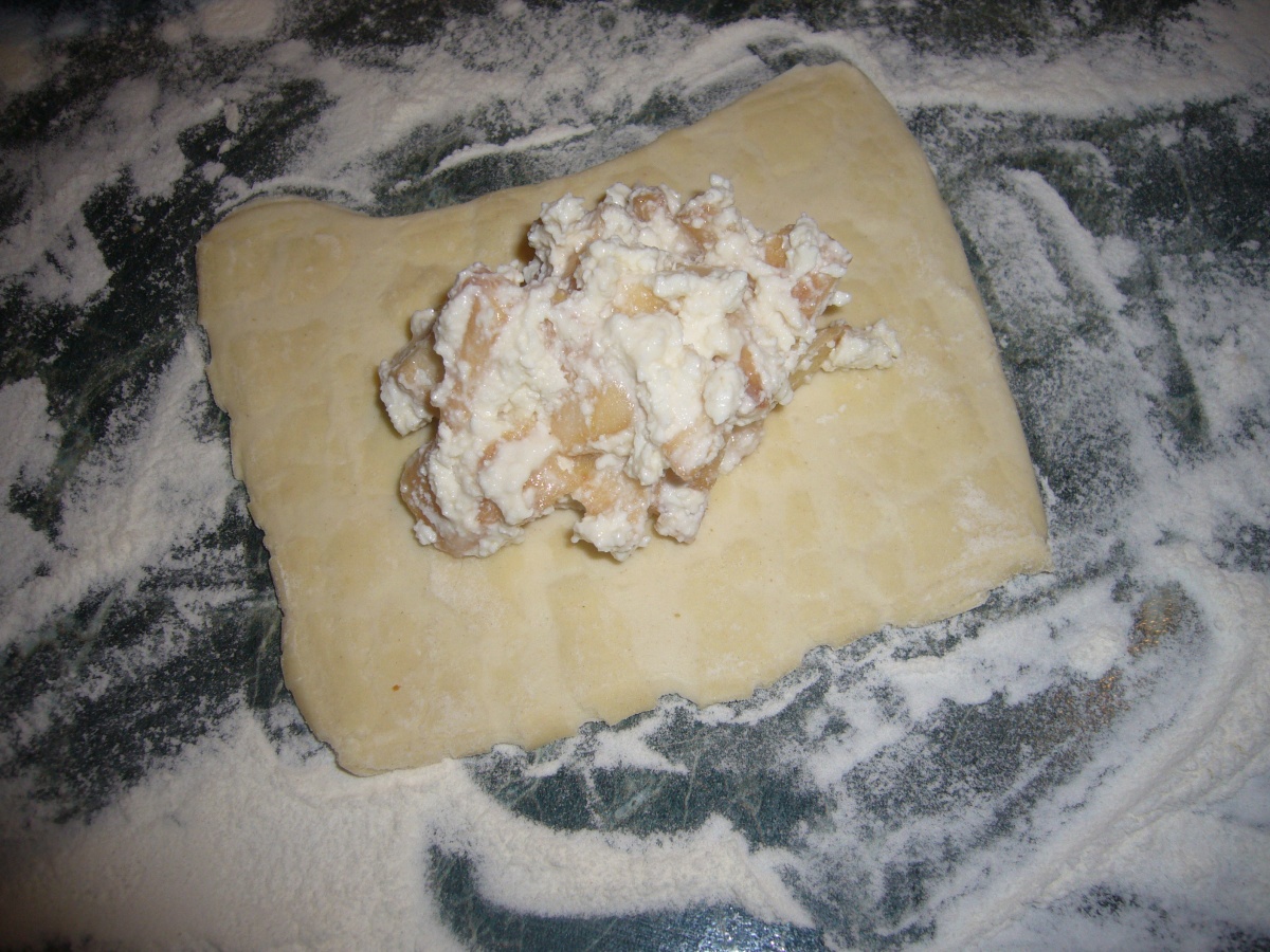 Сойки с яблочком и творожком